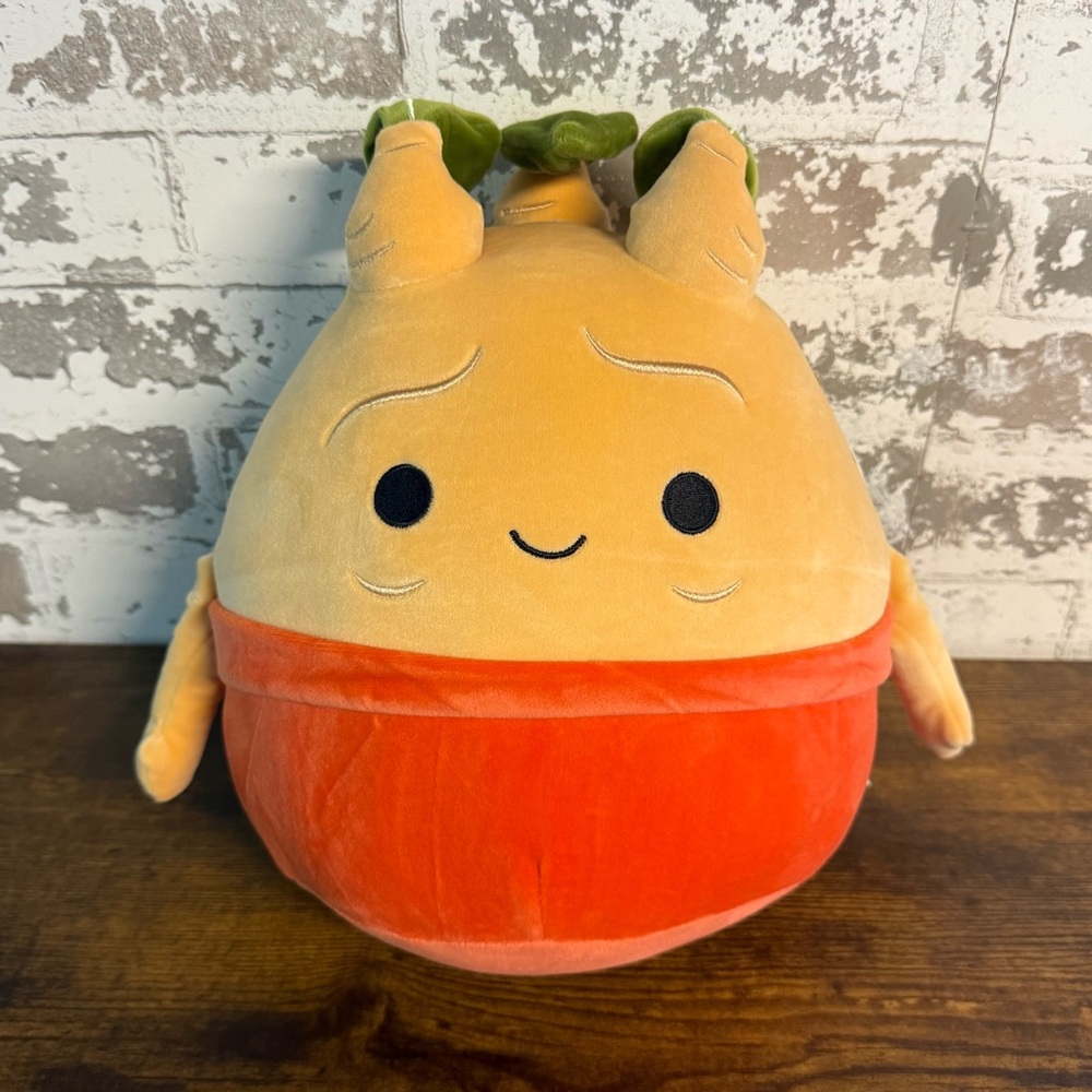 NEW – Squishmallows Harry Potter Mandrake Plant Plush
